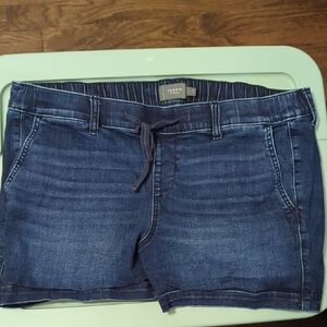 Torrid Blue Jean Shorts Relaxed Fit